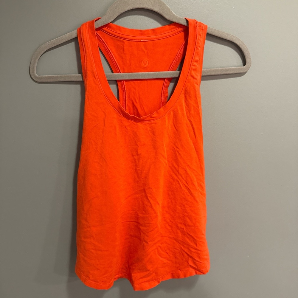 Lululemon Vibrant Orange Women's Tank Top